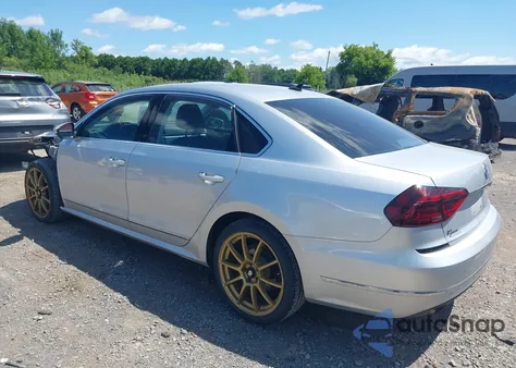 2017 Volkswagen Passat 1.8T Se from USA, damaged, VIN 1VWBT7A37HC076355